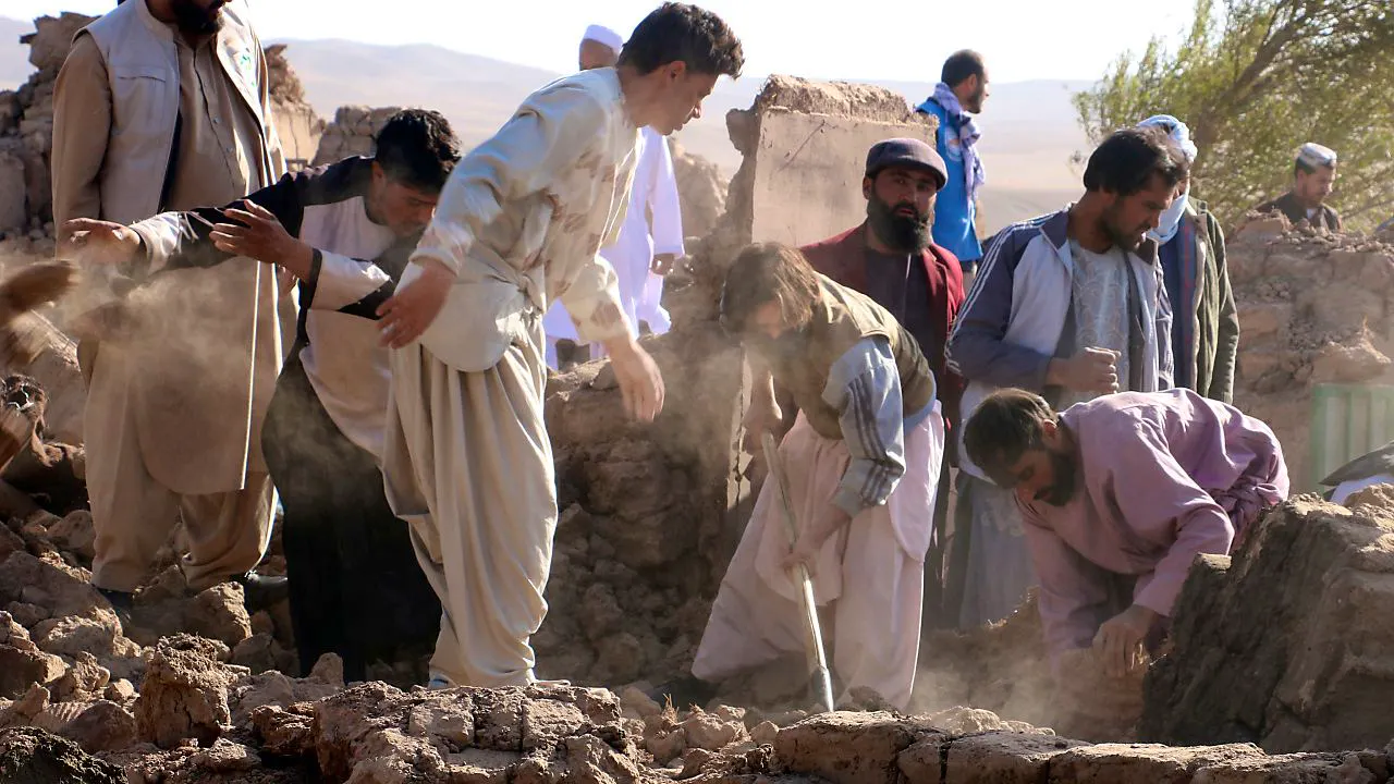 Aktuell. «Es war unerträglich» – Verzweiflung nach Erdbeben in Afghanistan