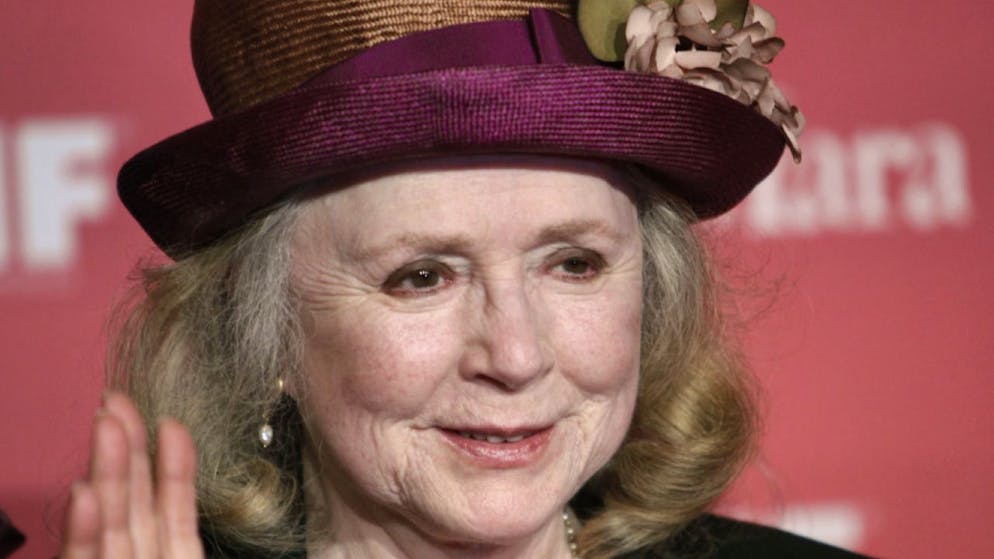 L'attrice Piper Laurie (foto d'archivio).