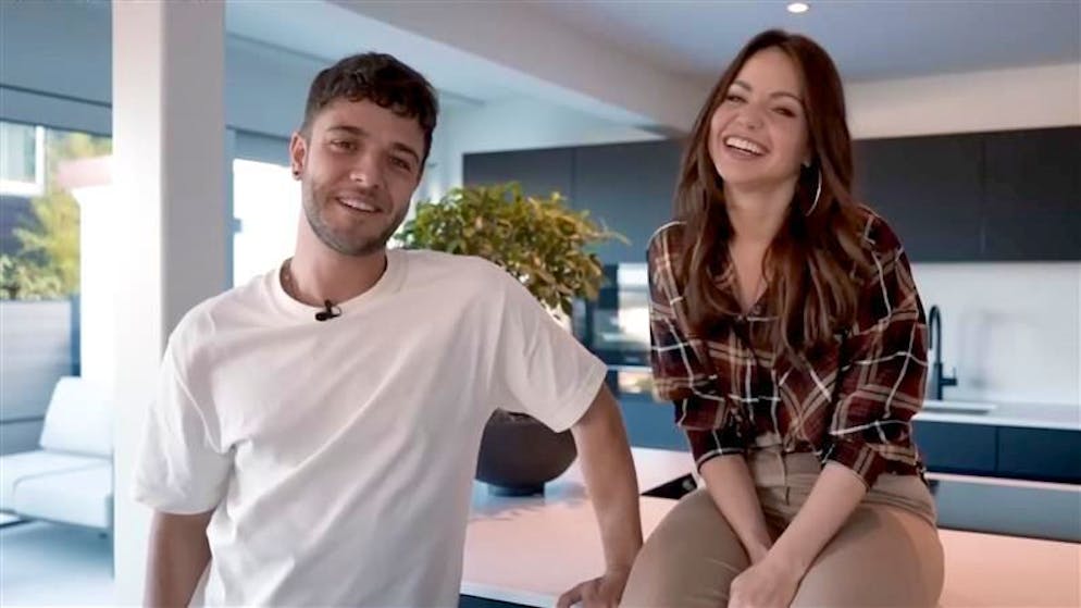 Traumhafte Aussichten. Luca und Christina Hänni zeigen ihr neues Liebesnest