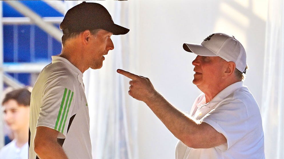 Thomas Tuchel und Uli Hoeness sind oft nicht einer Meinung.