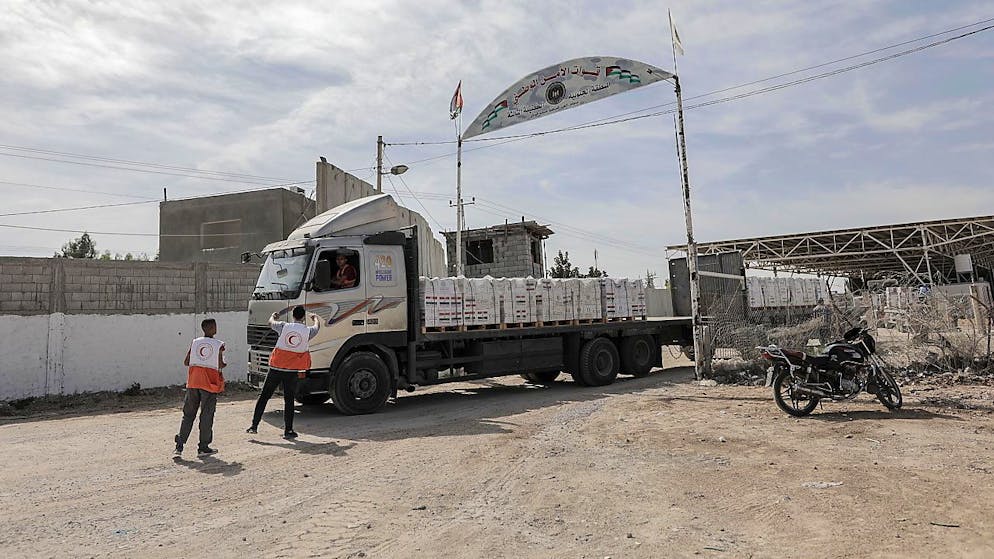 Un secondo convoglio con aiuti umanitari diretti a Gaza è stato fatto passare dal valico di Rafah, l'unico non controllato da Israele. (immagine d'archivio)