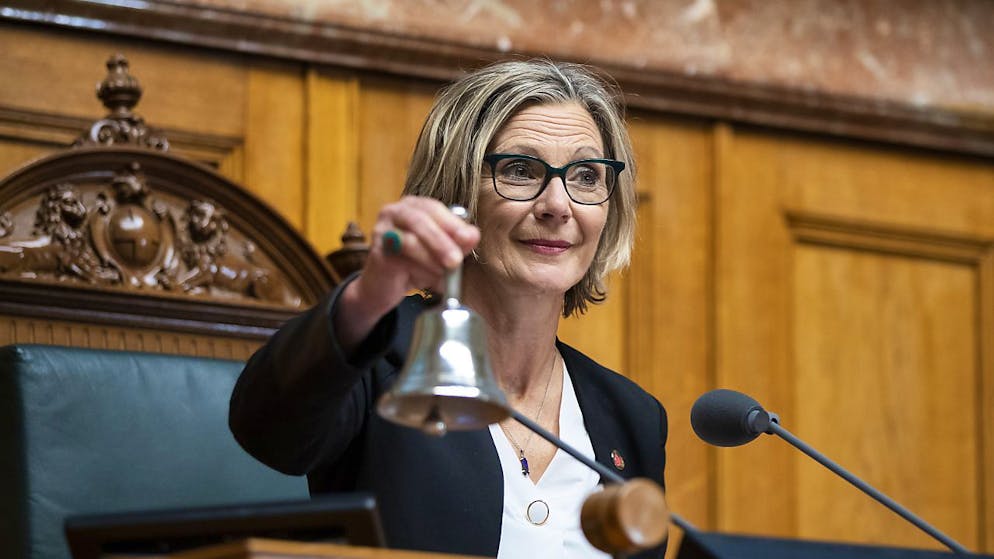 La Verde Maya Graf (BL) in passato era stata anche presidente del Consiglio nazionale