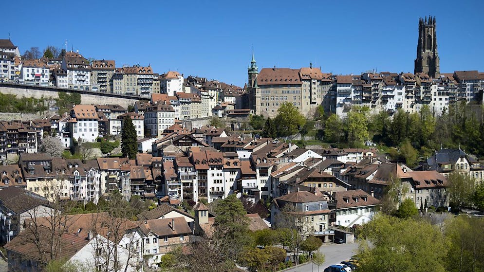 La città vecchia di Friburgo