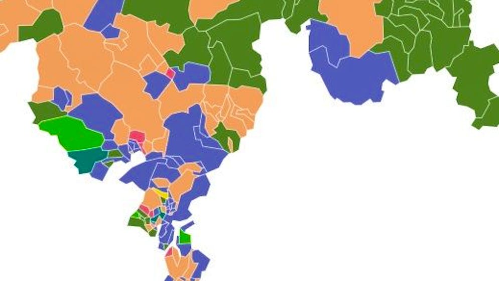 Federali 2023. Ecco i partiti più forti nei comuni ticinesi e grigionesi