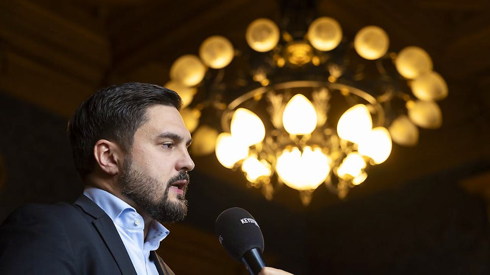 il copresidente del PS, Cédric Wermuth.