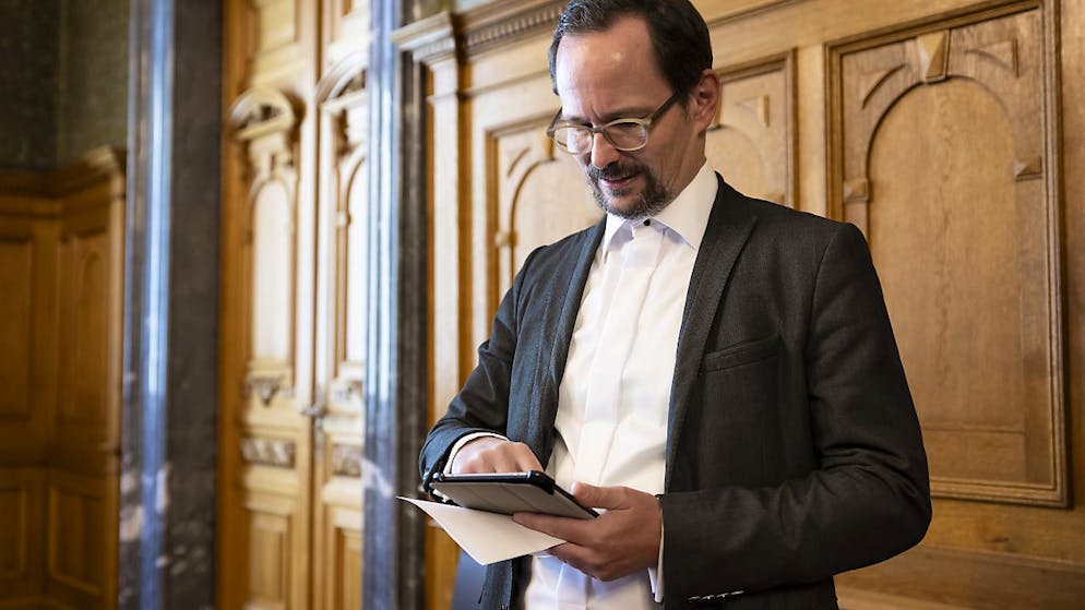 Il presidente dei Verdi Balthasar Glättli