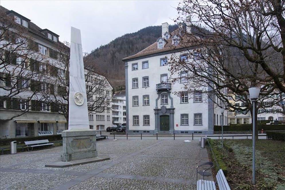 La "Casa grigia" del governo retico