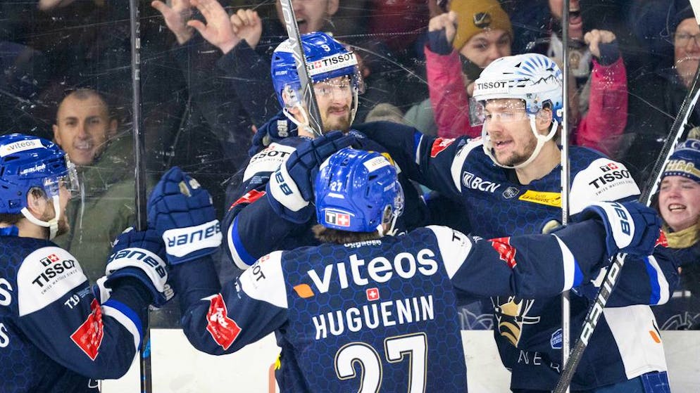 Swiss League. La Chaux-de-Fonds frappe juste et profite du faux pas de Sierre