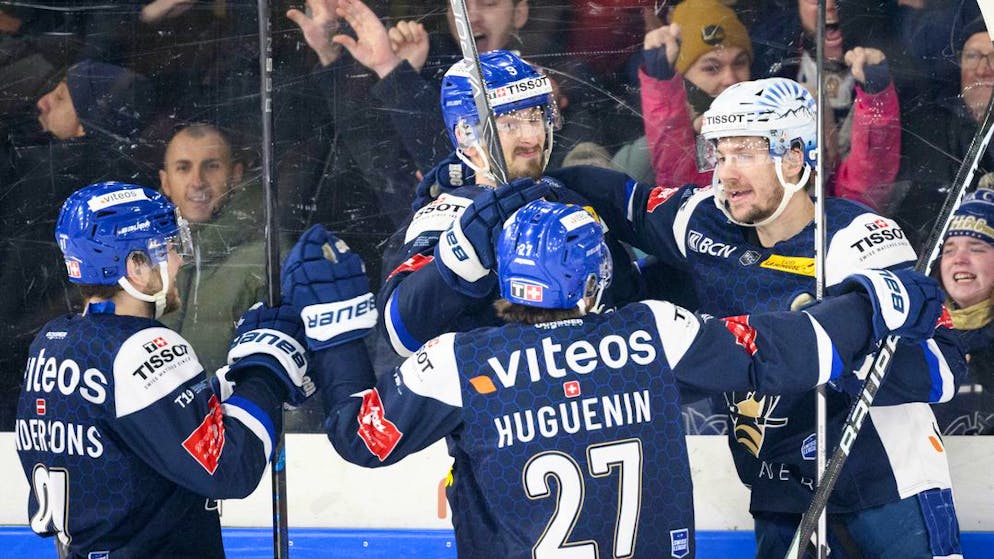 La Chaux-de-Fonds a retrouvé le podium provisoire de la Swiss League.