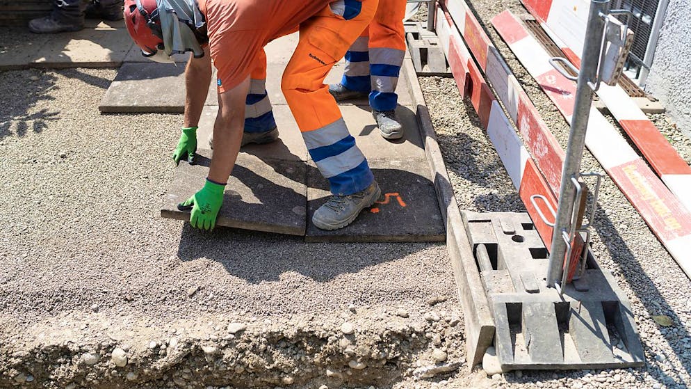 Nei giorni di canicola, con oltre 30 gradi, nel settore edile e dei trasporti, gli infortuni aumentano del 7% rispetto al solito. (Immagine simbolica)