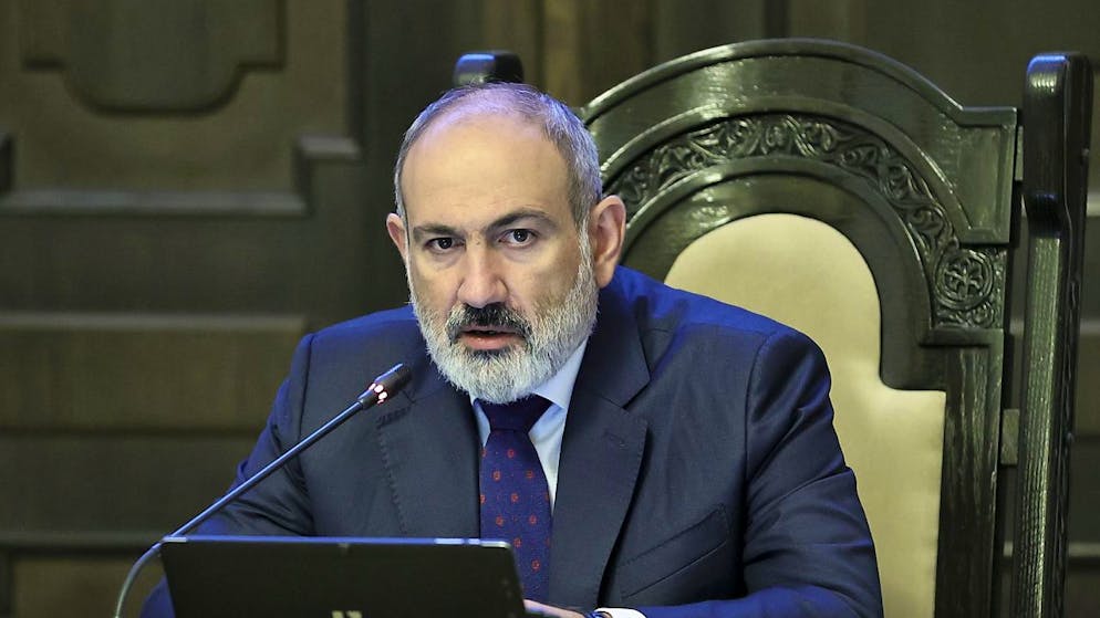 Il primo ministro armeno Nikol Pashinyan (foto d'archivio)