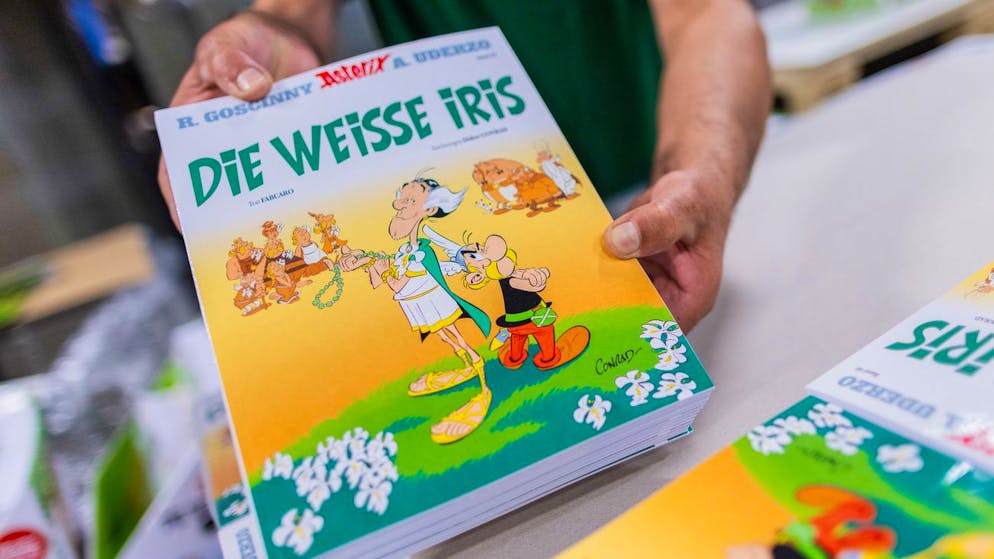 Der 40. Band von Asterix kommt heute Donnerstag in 20 Sprachen und einer Auflage von 5 Millionen in den Handel.