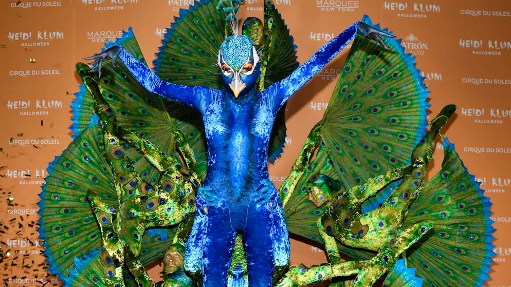 Halloween 2023. Costume «vivant» pour Heidi Klum