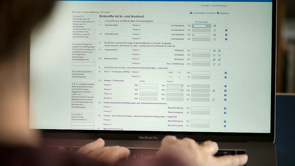 Now the Canton of Bern is responding. Tax official submits falsified receipt for her own account