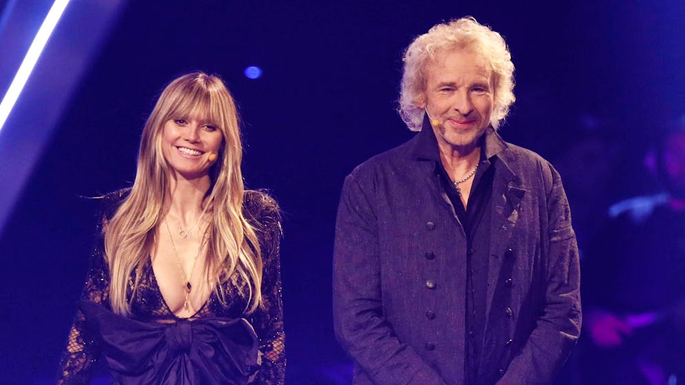 Hier lächelten Heidi Klum und Thomas Gottschalk noch: Nach dem Finale von «GNTM» 2019 bezeichnete der Entertainer die Sendung als «Kindergeburtstag».