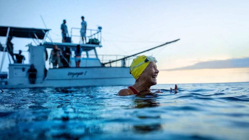 Diana Nyad und die 177 Kilometer. Diese Frau schwimmt Haien und ihren Halluzinationen davon