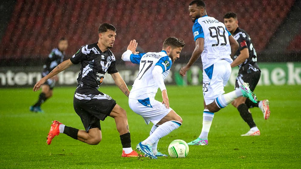Im Hinspiel vor zwei Wochen liefen die Luganesi Ball und Gegner häufig hinterher. Das soll sich am Donnerstag ändern