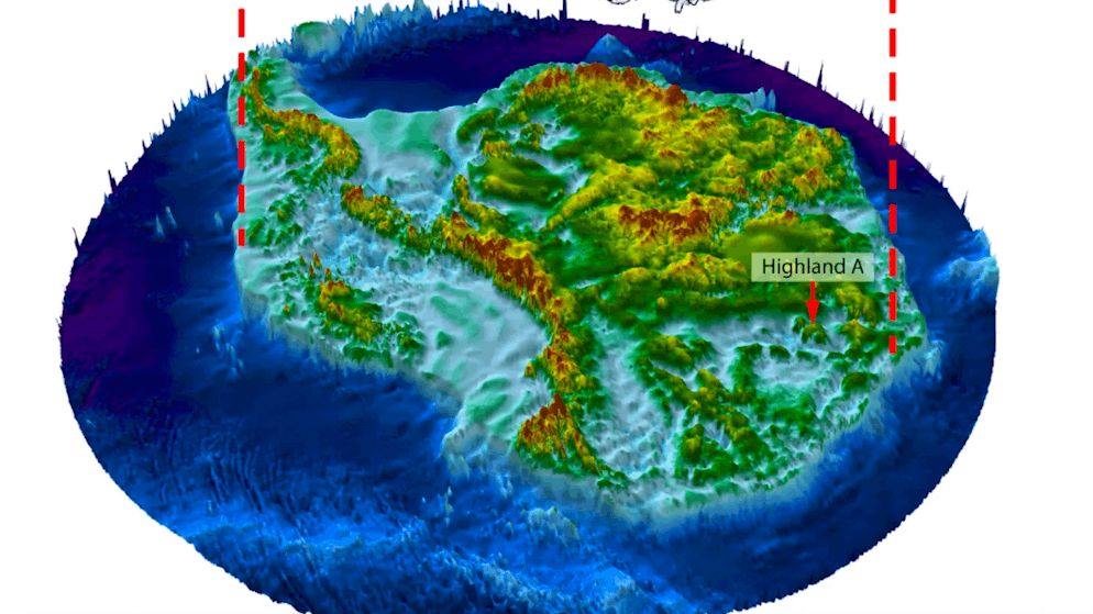 Schleier gelüftet. Forscher entdecken uralte Landschaften unter Antarktis-Eis
