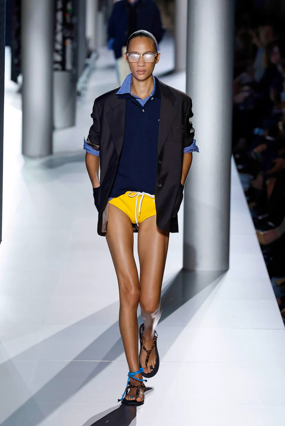 La tendance «no pants». Parmi les créateurs, Miu Miu veut nous voir arborer cette tendance osée, et ce, au moins jusqu'au printemps 2024. 