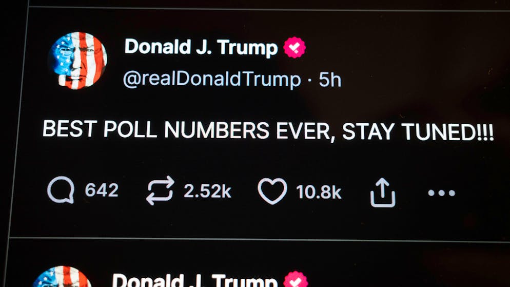 Insolvenz befürchtet. Trumps soziales Netzwerk schreibt tiefrote Zahlen