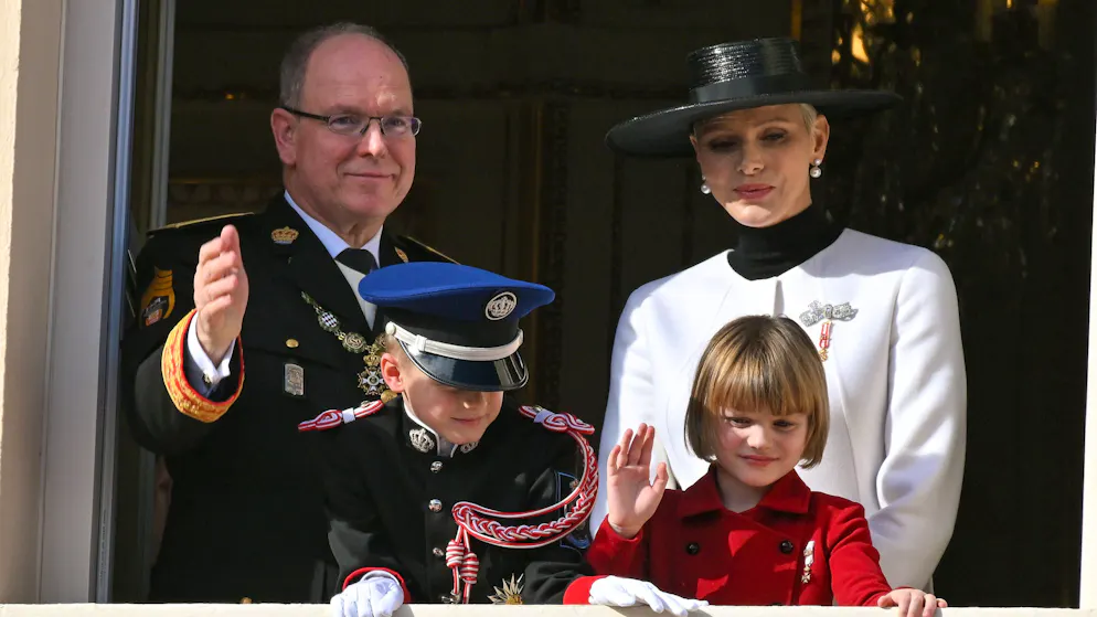 Albert und Charlène. «Wir wollen unsere Kinder nicht zu früh zu sehr zu exponieren»
