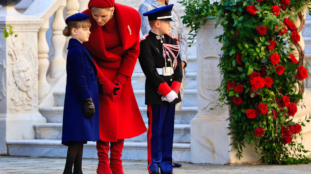 Fête nationale monégasque. Gabriella de Monaco rayonne en talons