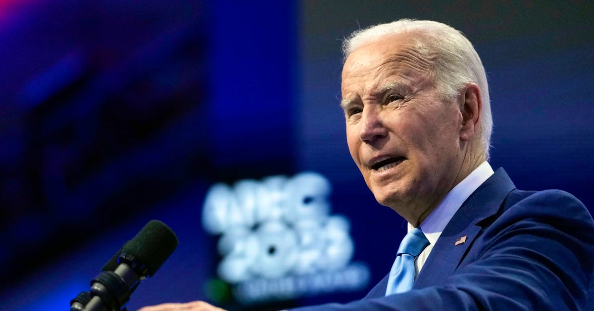 ‘It could blow up the world’: Joe Biden’s joke about the end of the world has people shaking their heads