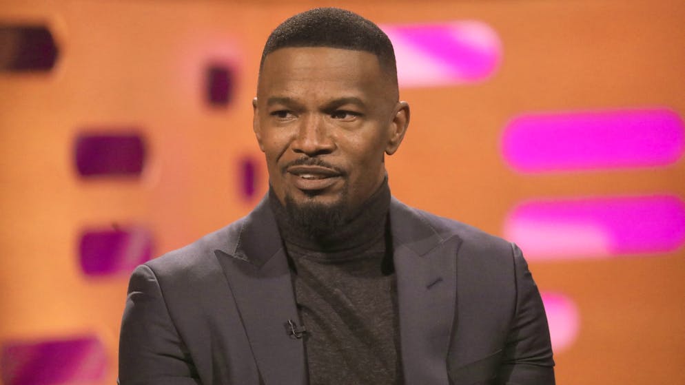 Mysterious accident. Jamie Foxx is in hospital - and has to learn to walk again?
