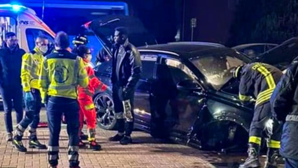 Incorreggibile. Mario Balotelli si schianta in auto e si rifiuta di soffiare nell'etilometro
