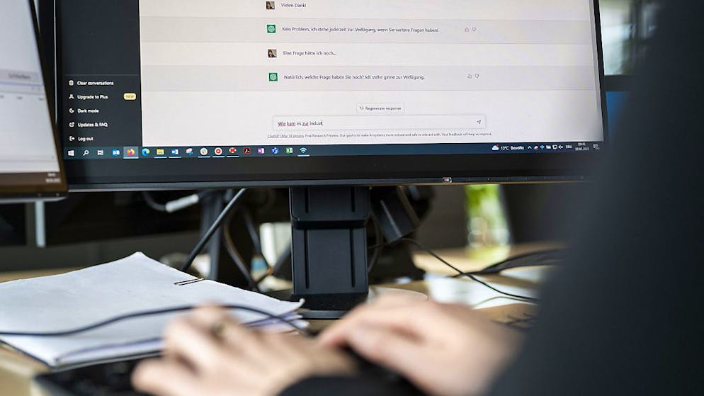 A Genève, une étude est lancée pour étudier l'impact de l'intelligence artificielle sur l'économie (image d'illustration).