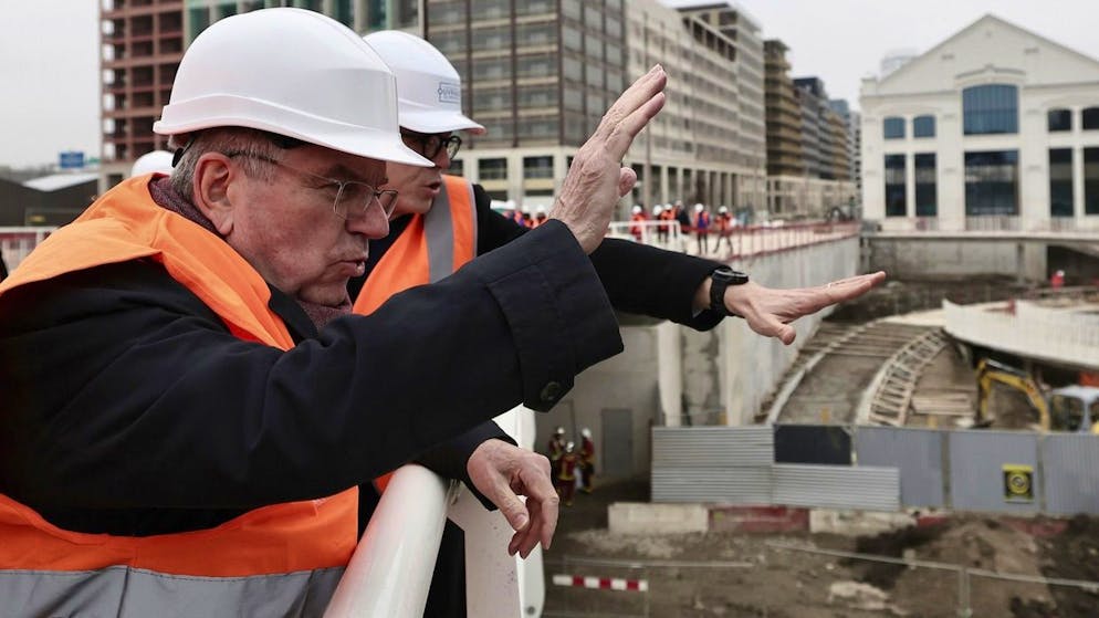 Thomas Bach est très satisfait des préparatifs des JO 2024.