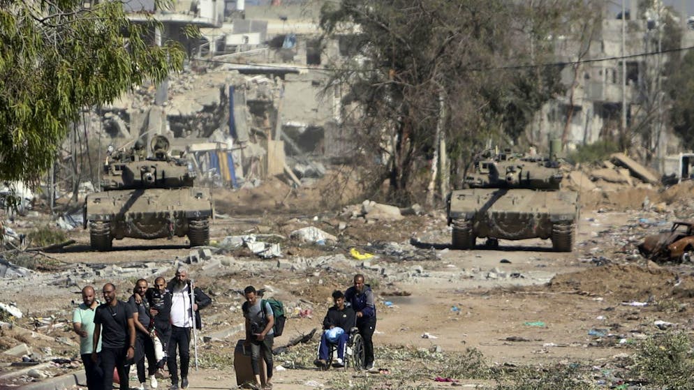 Attacchi aerei in corso nella Striscia di Gaza (archivio)