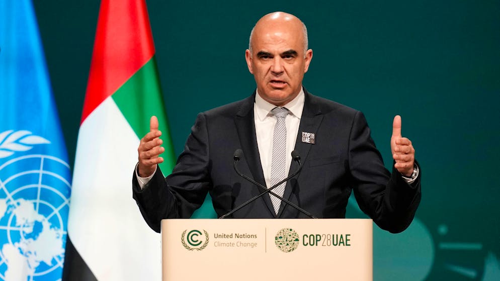 COP28 in Dubai. Berset fordert schnelles Handeln an UNO-Klimakonferenz