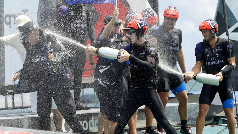 The New Zealand defender won the second preliminary regatta.