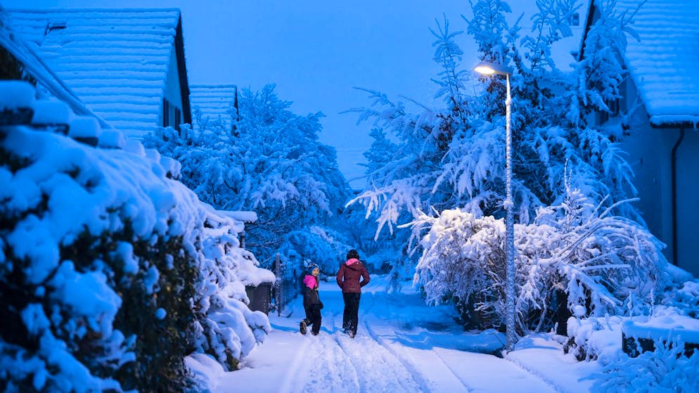 Nevicate. Più di mezzo metro di neve in alcune zone di montagna