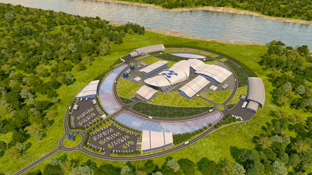 Il primo mini-reattore commerciale avrebbe dovuto generare elettricità in Idaho (USA) a partire dal 2029. Il progetto è stato cancellato a causa del superamento dei costi.