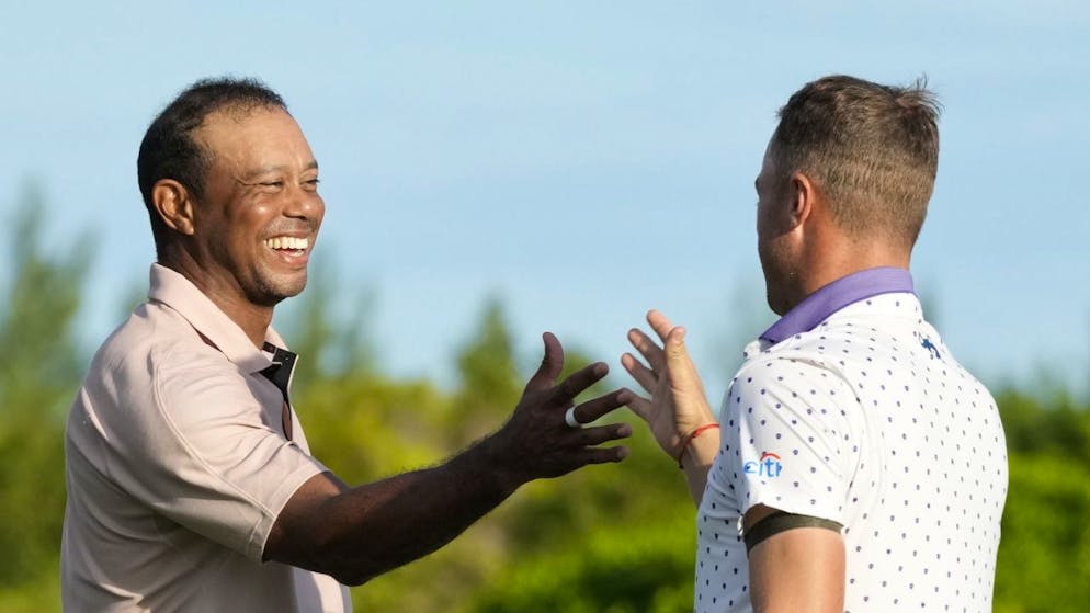 Tiger Woods tient le choc physiquement pour son retour.