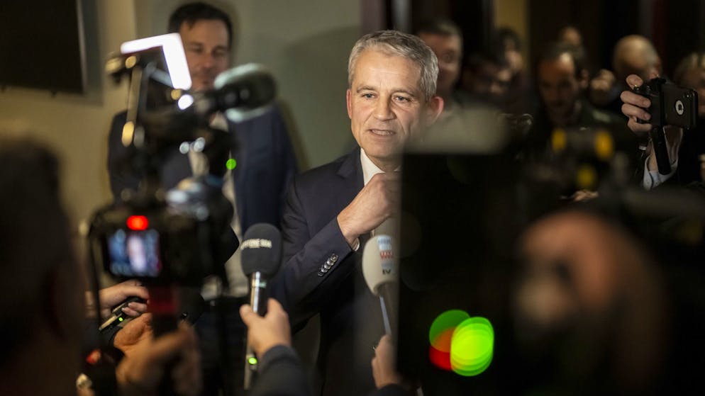 Showdown im Bundesratsrennen. ... genauso wie den Basler Regierungspräsidenten Beat Jans.