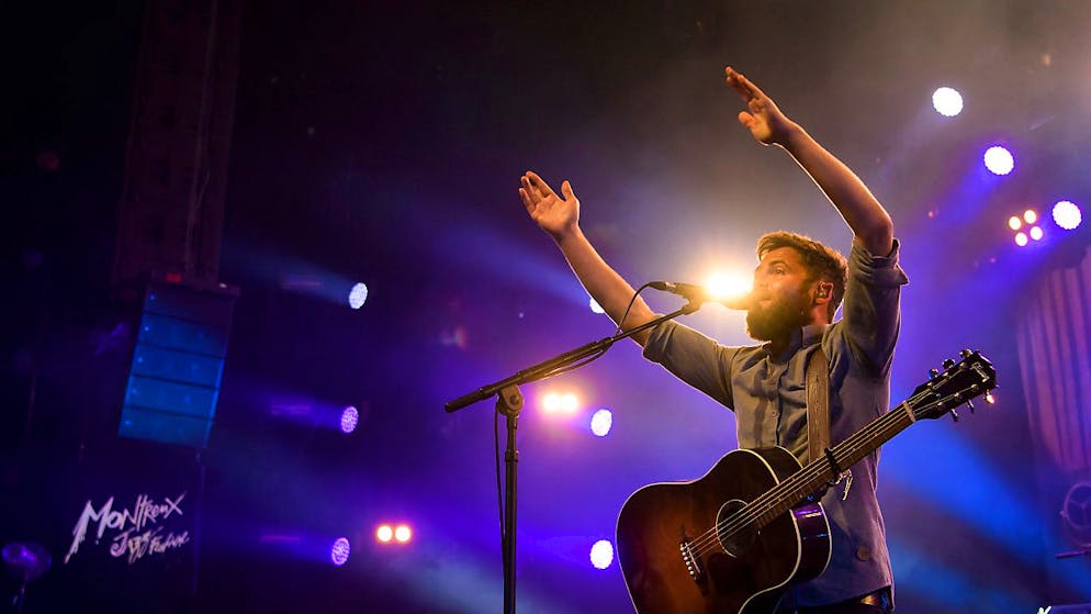 Il catautore britannico Mike Rosenberg alias Passenger è passato dalla musica di strada al palco del prestigioso Montreux Jazz Festival. (immagine d'archivio)