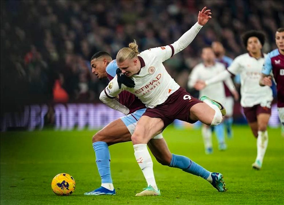 Aston Villa terzo in classifica