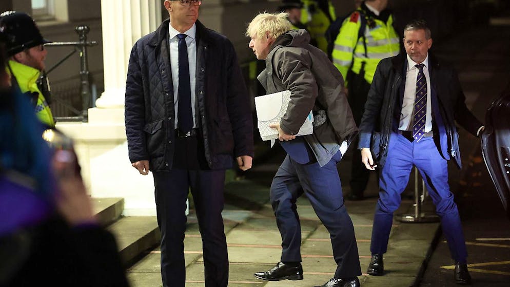 L'ex premier britannico Boris Johnson