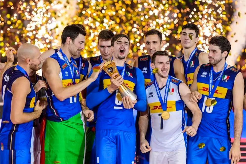 L'Italia è campione in carica