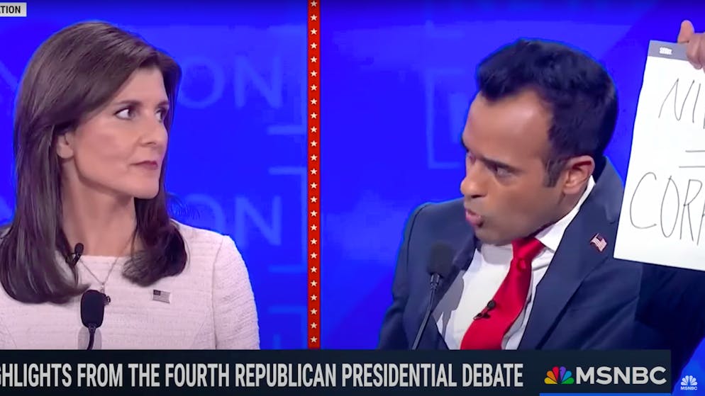 Republikaner zoffen sich. Nikki Haley steckt ein, teilt aus – und über allem schwebt Trump