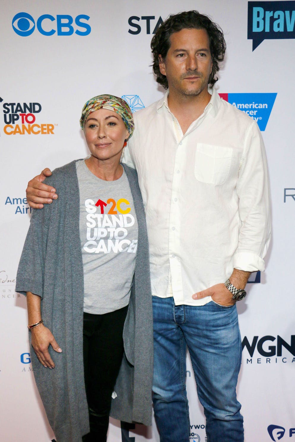 Schauspielerin Shannen Doherty mit Ex Kurt Iswarienko an einer Krebs-Benefizgala im September 2016 in Los Angeles. 