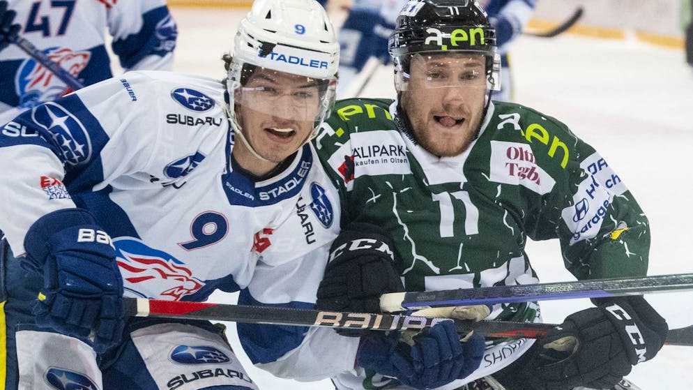 Olten face aux GCK Lions lors des derniers play-off.