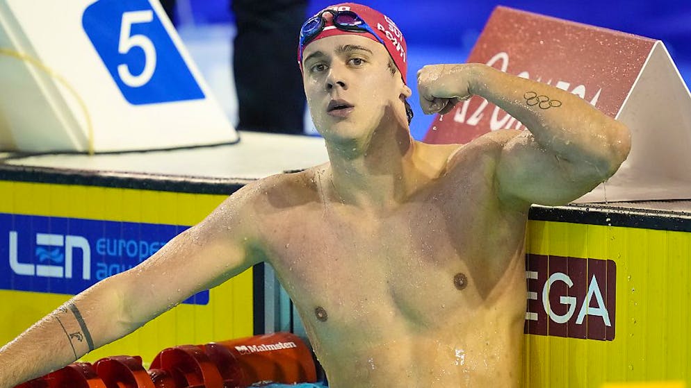 «Unglaublich». Noè Ponti schwimmt an der EM zur dritten Goldmedaille