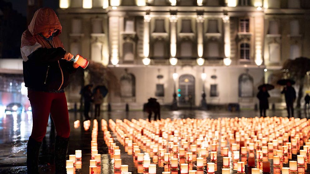 Una delle azioni si è svolta su Piazza federale a Berna.