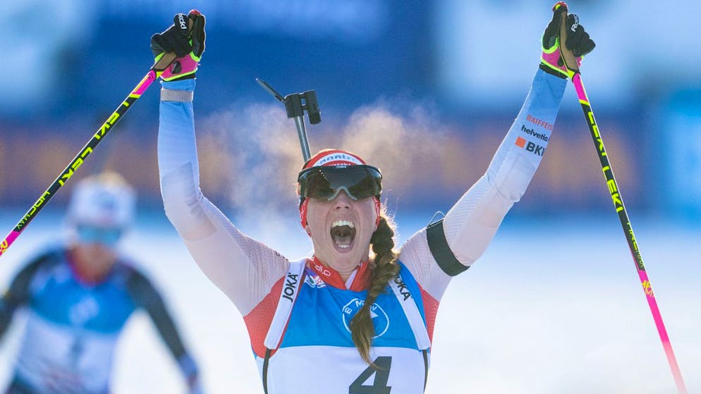 Superbe prestation de Lena Häcki-Gross à Hochfilzen