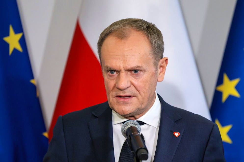 «Si l'Ukraine perd, personne en Europe ne pourra se sentir en sécurité», a insisté Donald Tusk (archives).