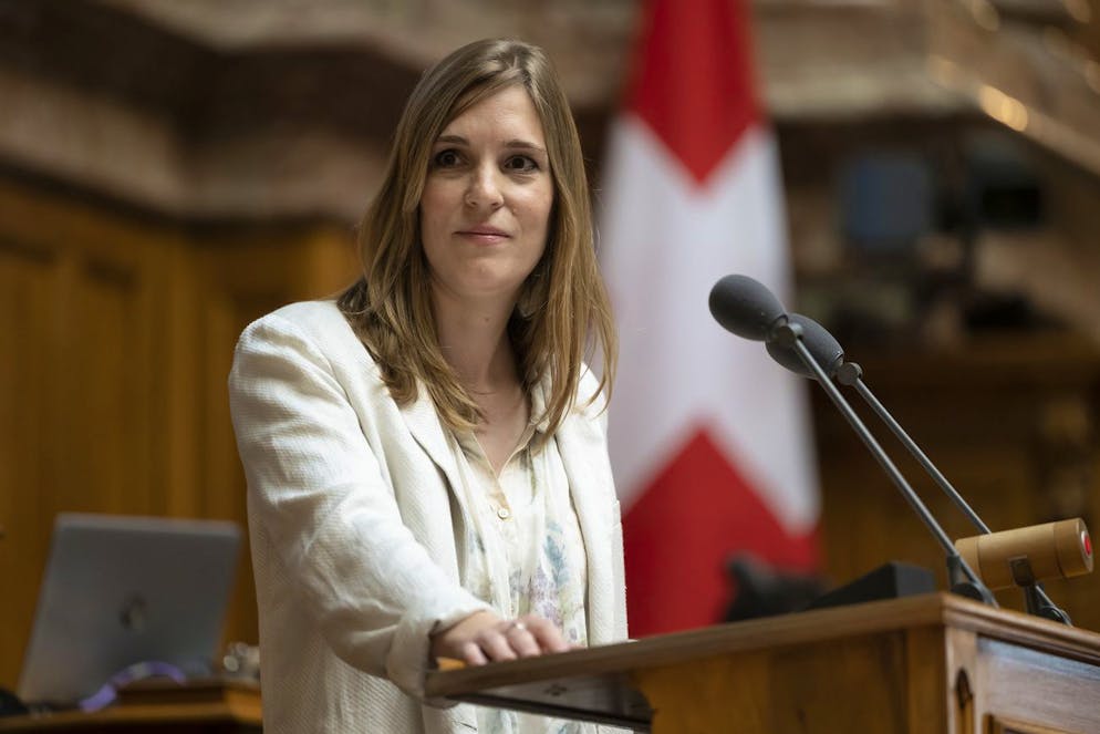 Corina Gredig, in un'immagine d'archivio.